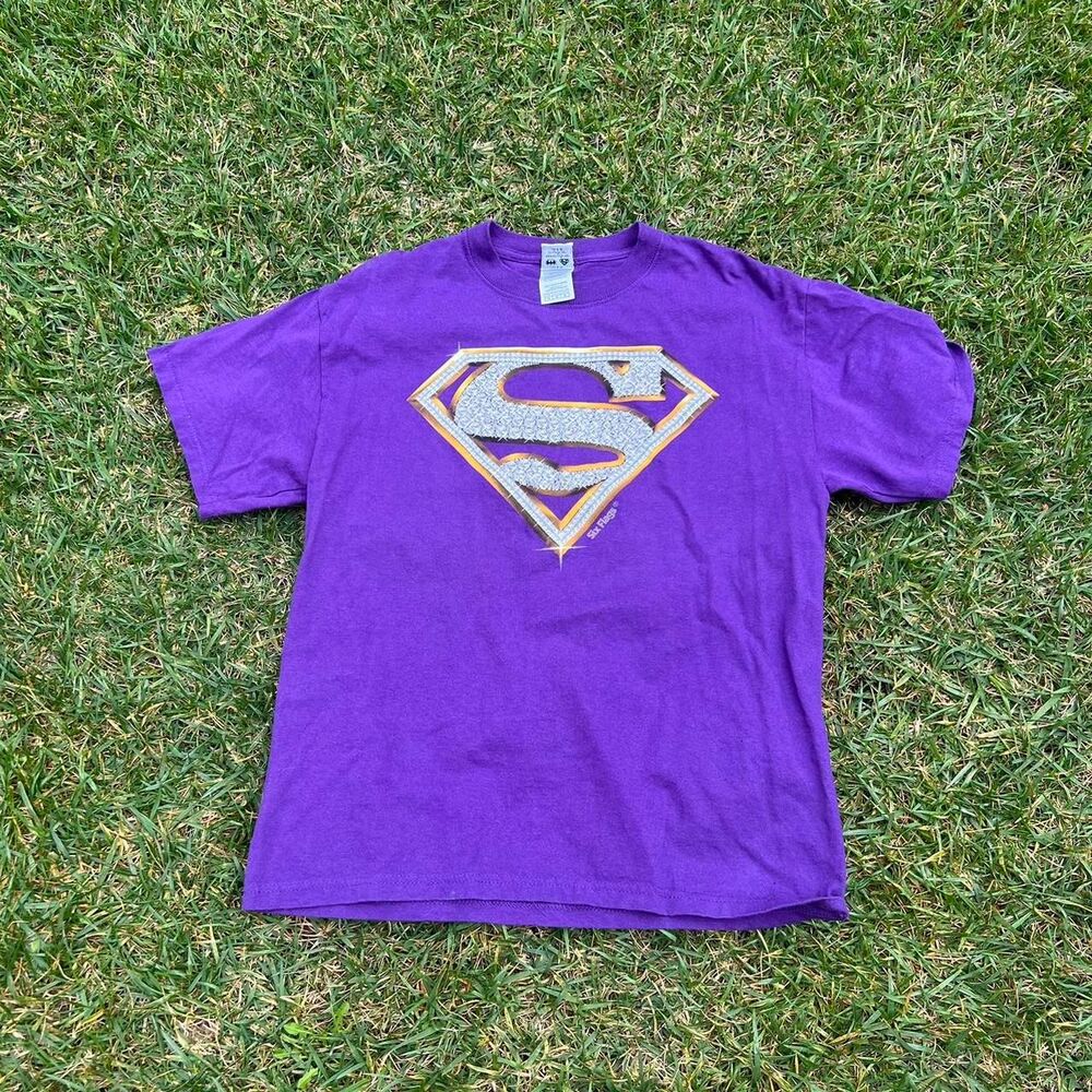 2000s Six Flags y2k Men’s size M superman tee mens